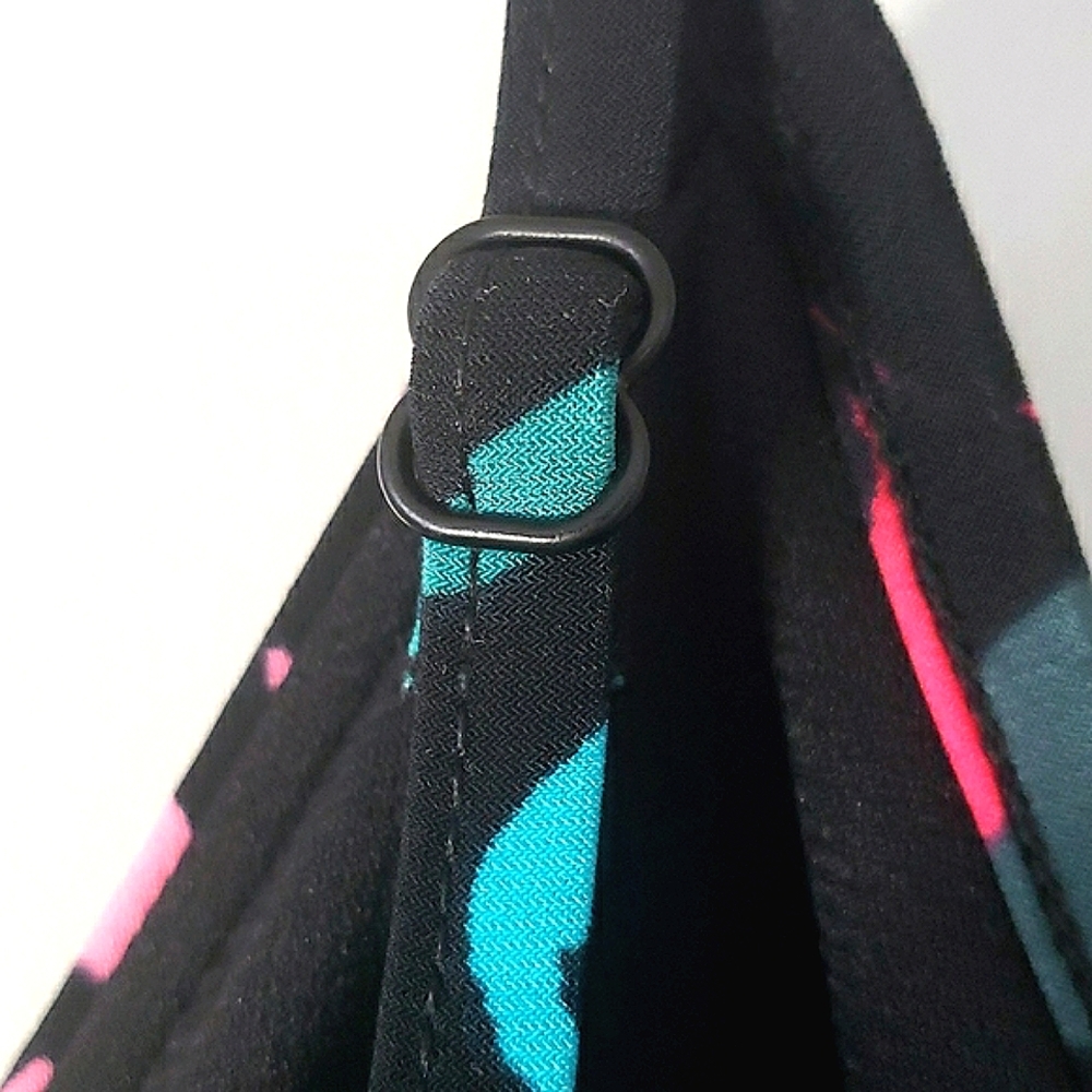 Aqua Green tankini top, size L - Picture 4 of 5